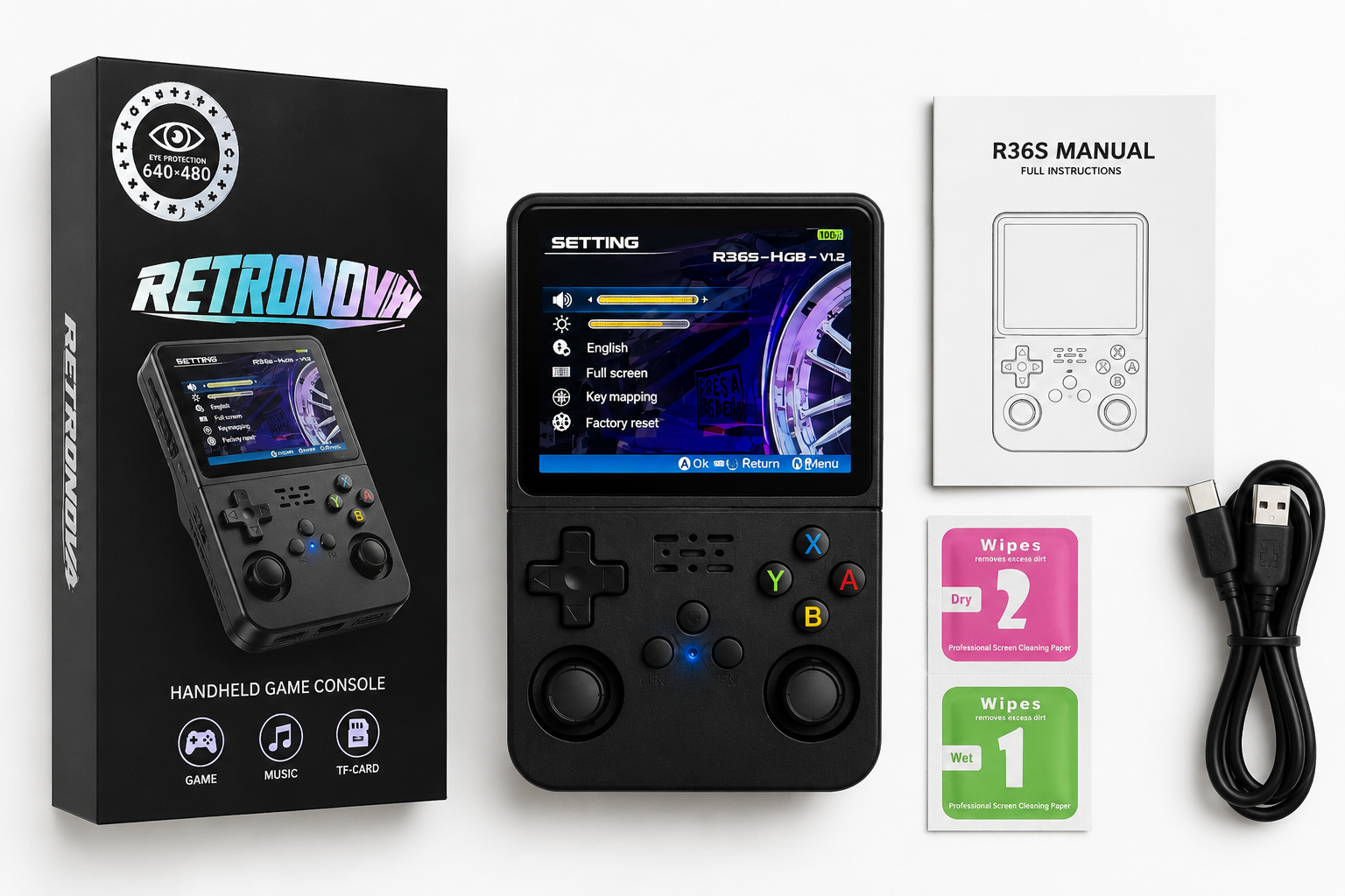 RetroNova HD Handheld Gaming Console
